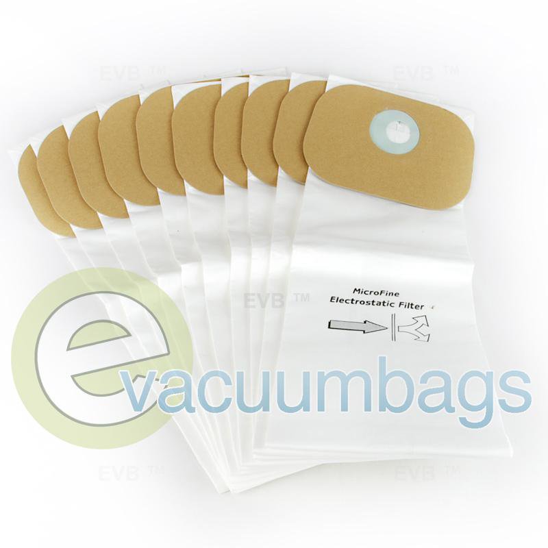 ProTeam Everest BackPack Micro-Lined Paper Vacuum Bags Generic 10 Pack 167 14-2418-06