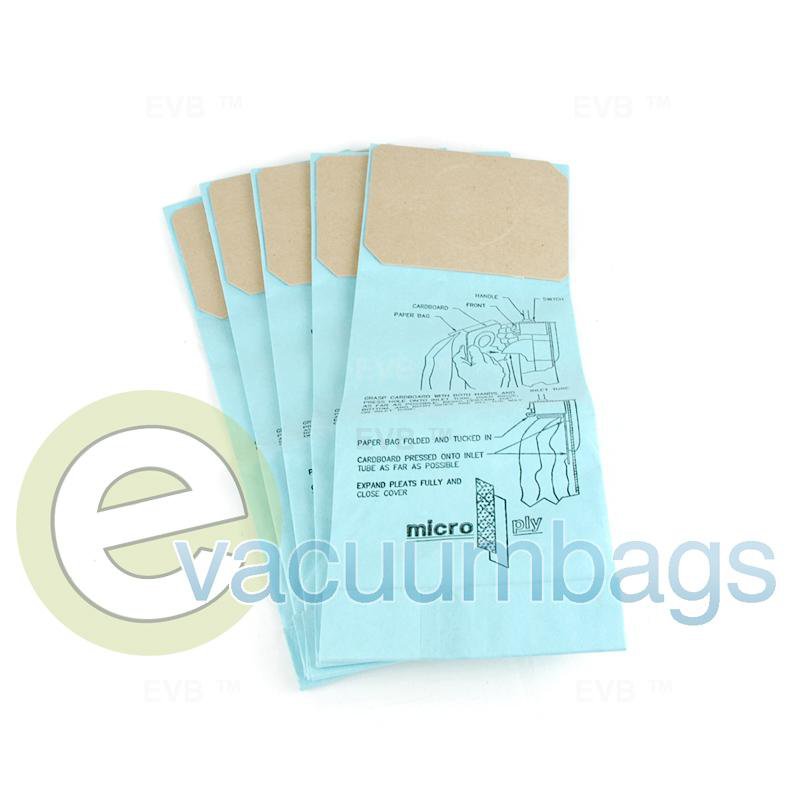 Mastercraft TwinMaster 14 DC18 Upright Micro-Ply Paper Vacuum Bags 5 Pack  14-2460-03 14-2460-03