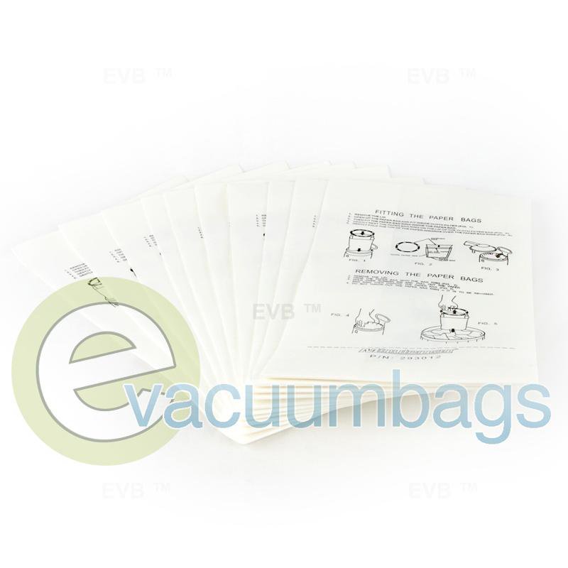 Hako 4 Gallon CRV Dry Canister Paper Filter Collection Vacuum Bags 10 Pack 384003PKG 384003PKG