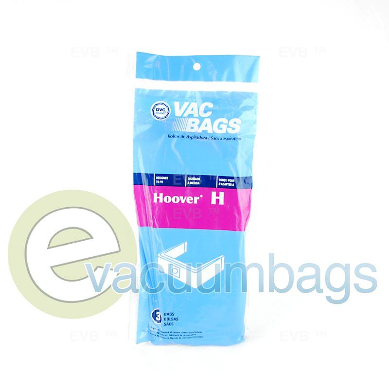Hoover Type H Canister Paper Vacuum Bags by DVC Generic 3 Pack 405388 40-2410-09