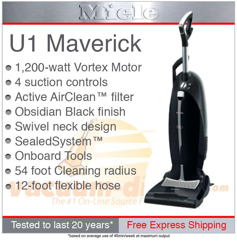 Miele Dynamic U1 Maverick Upright Vacuum 41HAE032USA