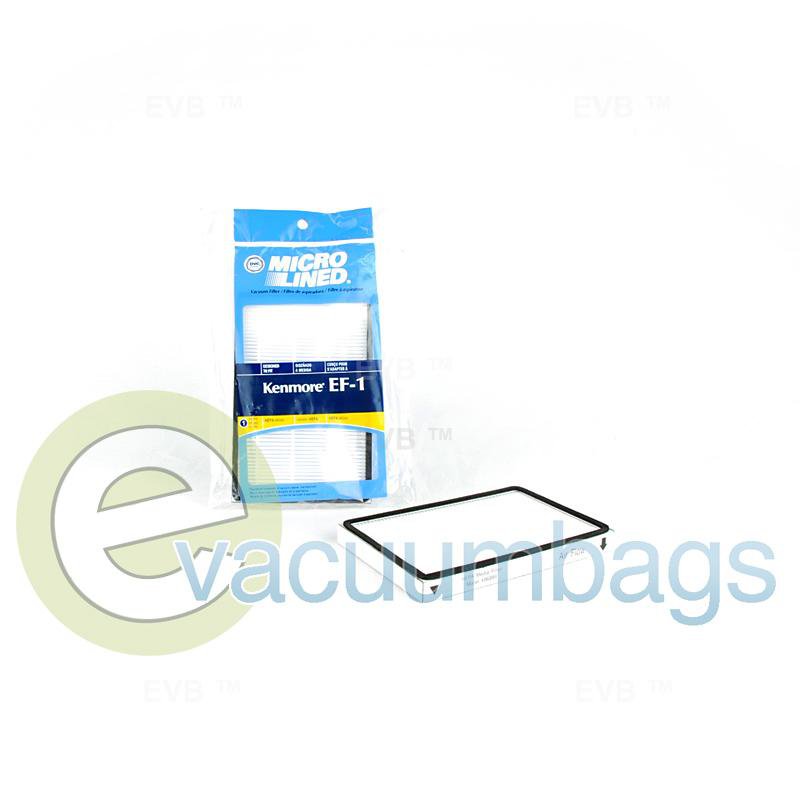 Kenmore EF-1 Micro-Lined HEPA Vacuum Filter by DVC Generic 1 pc. 471186 KER-1800