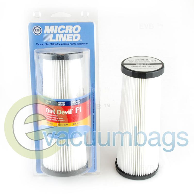 Dirt Devil F1 HEPA Cartridge Filter by DVC 1 pc. 470872 ROR-18045
