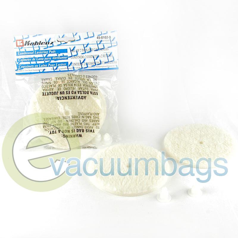 Koblenz 6" Lambswool Lustering Pads 2 Pack 4501029 51-3904-09