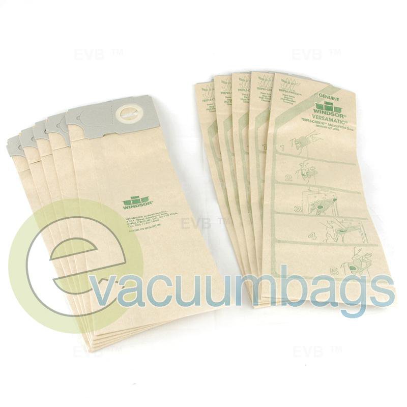 Windsor Versamatic Paper Vacuum Bags 10 Pack  53-2400-08 53-2400-08
