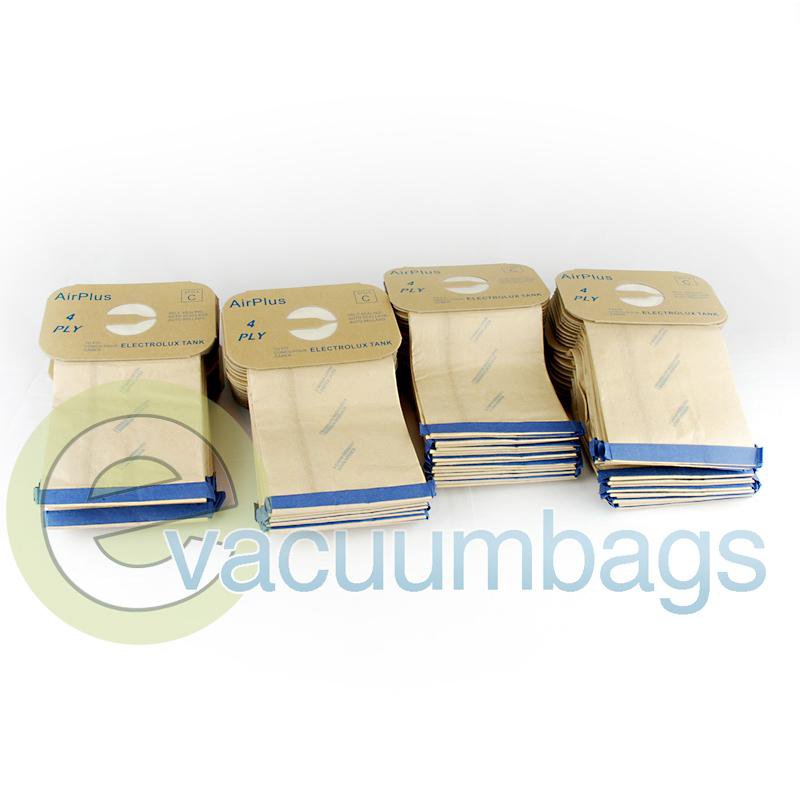 Electrolux Style C Canister Micro Filtration Paper Vacuum Bags by EnviroCare 100 Pack 805FPC EXR-14155