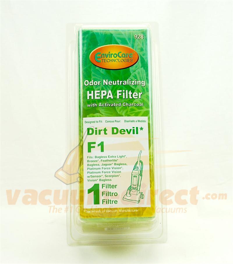 Dirt Devil F1 Generic HEPA Filter by EnviroCare  928 80-2306-09