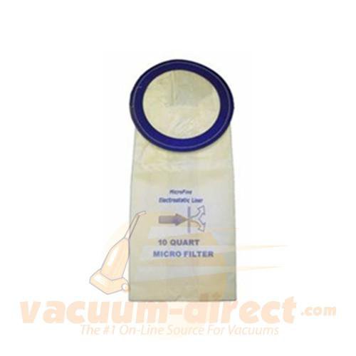 Bissell 10 Quart Backpack Advance Filtration Commercial Filter Bags 6 Bags BG151803