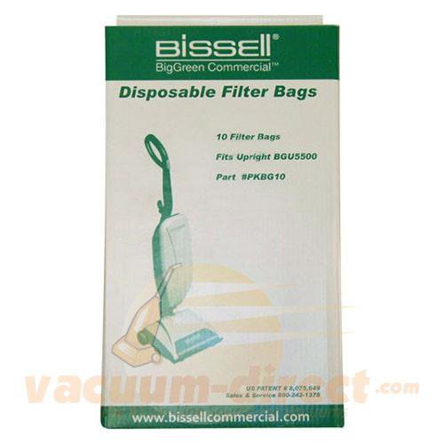 Bissell Commercial Filter Bags for BGU5500 10 Bags PKBG10