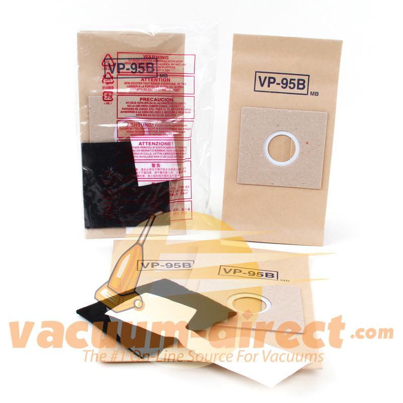 Bissell Butler Revolution 6700 Bag and Filter set 3 bags and 2 filters B-603-2001