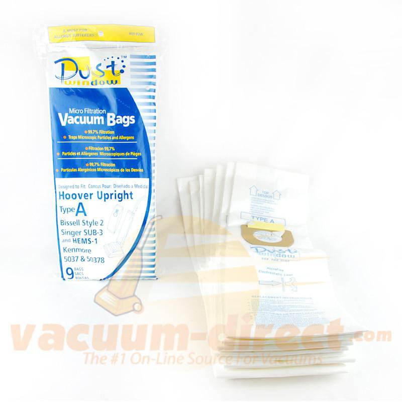 Bissell Style 2 EnviroCare Micro Filtration Vacuum Bags 9 Pack 809-9 38-2440-04