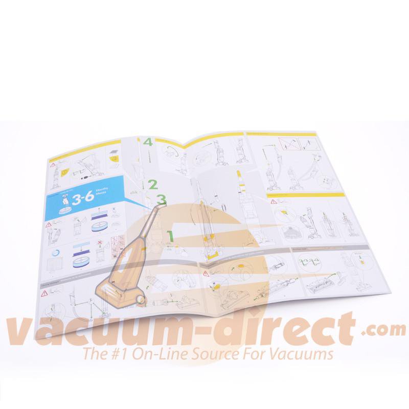 Dyson DC18 Instruction Pack- Owners Manual 911671-03