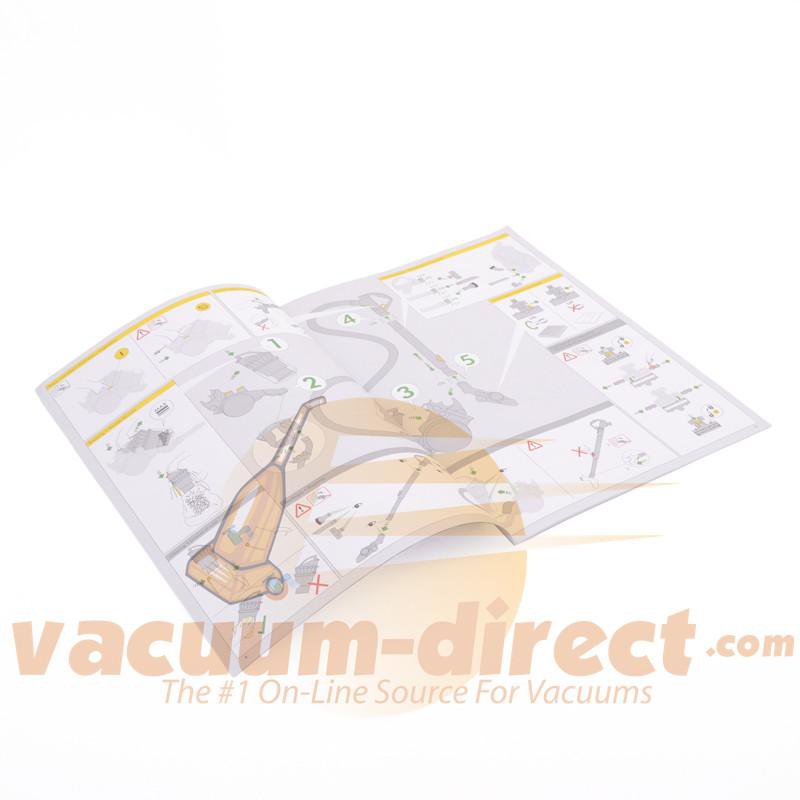 Dyson DC23 Animal & Turbinehead Instruction Pack- Owner's Manual 918169-04