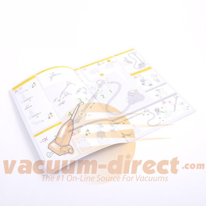 Dyson DC26 Instruction Pack Owner's Manual 916784-16