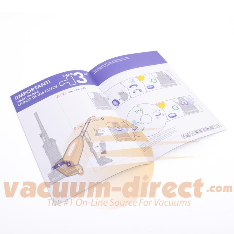 Dyson DC27 Instruction Pack Owner's Manual 916285-01