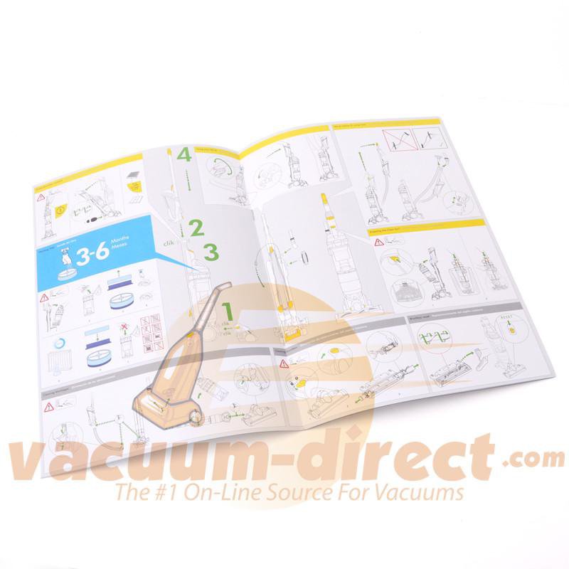 Dyson DC28 Instruction Pack Owners Manual 916285-02