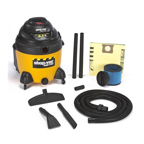 Shop-Vac DC18 Gallon Right Stuff Wet/Dry Vacuum 6.5 Peak HP 9625310