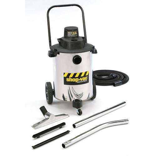 Shop-Vac 10 Gallon Stainless Steel Contractor Duty Wet/Dry Vacuum 2.0 Peak HP 6105010