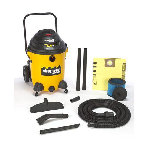 Shop-Vac 14 Gallon Right Stuff Wet/Dry Vacuum w/ Cart 6.0 Peak HP 9625910