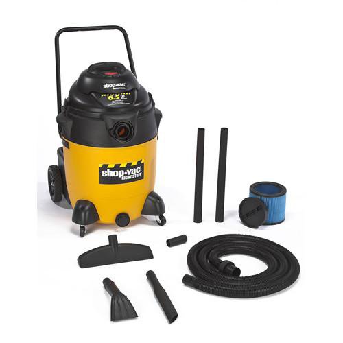 Shop-Vac 24 Gallon Right Stuff Wet/Dry Vacuum w/ Handle & Wheels 6.5 Peak HP 9626010