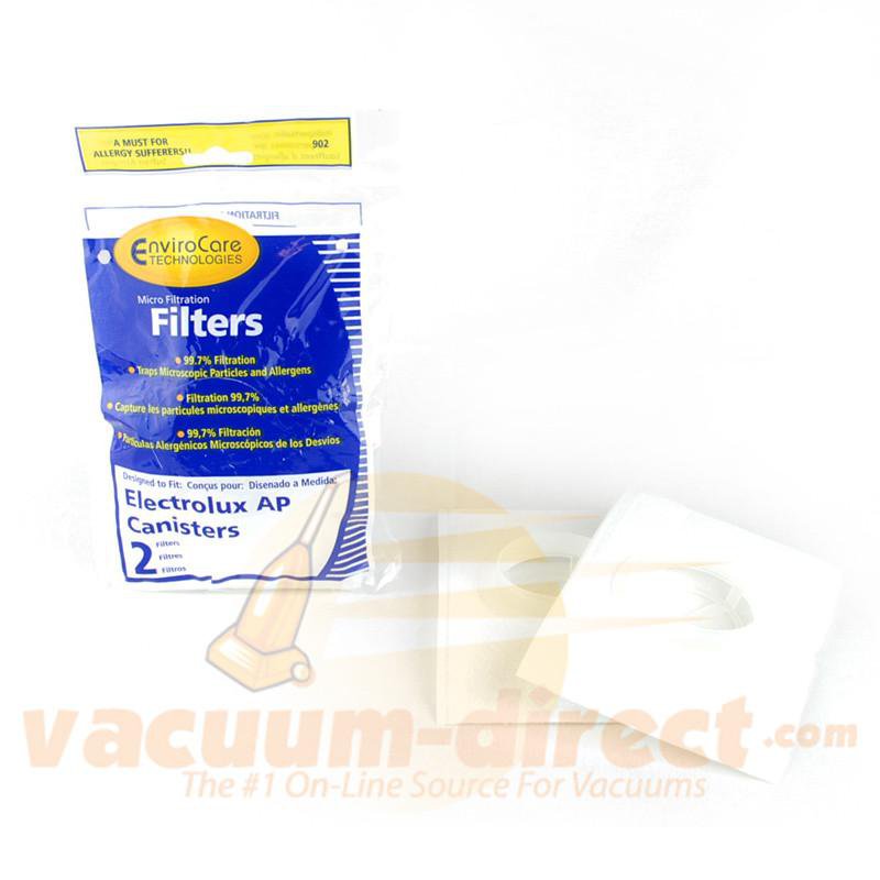 Electrolux AP Canister Generic Vacuum Filter Set by EnviroCare 2 Pack 902 26-2312-04