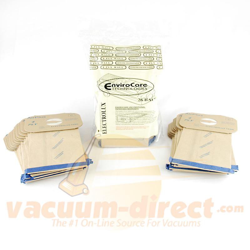Electrolux Style C Generic 4-Ply Vacuum Bags by EnviroCare DC26 Pack 805-26FP 26-2425-08