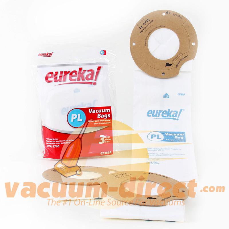 Eureka Style PL Upright Vacuum Bags 3 Pack 21-2432-04