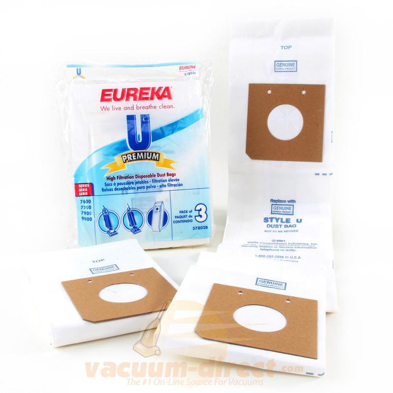 Eureka Style U Premium Filteraire Vacuum Bags 3 Pack 21-2420-03