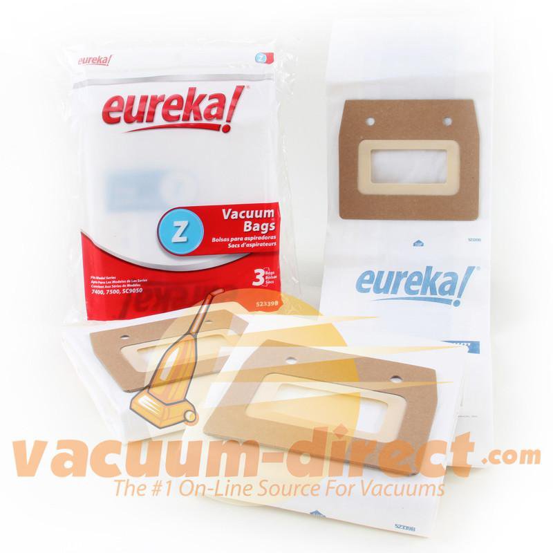 Eureka Style Z 7400 7500 & SC9050 Vacuum Bags 21-2415-03