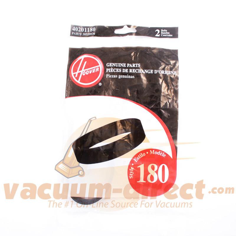 Hoover Style 180 Agitator/Idler Belt 40201180 40201180