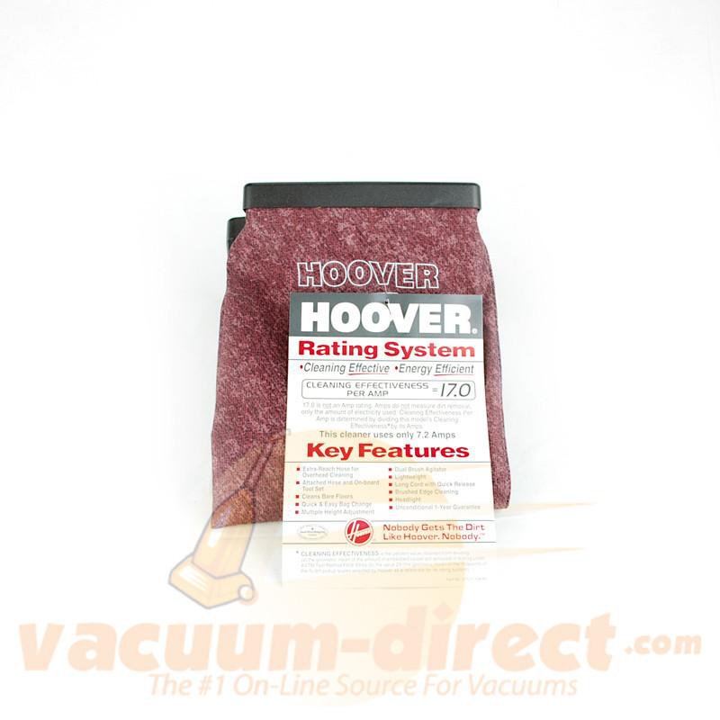 Hoover Elite Burgundy Outer Cloth Bag Assembly for Type A Bags H-43686177