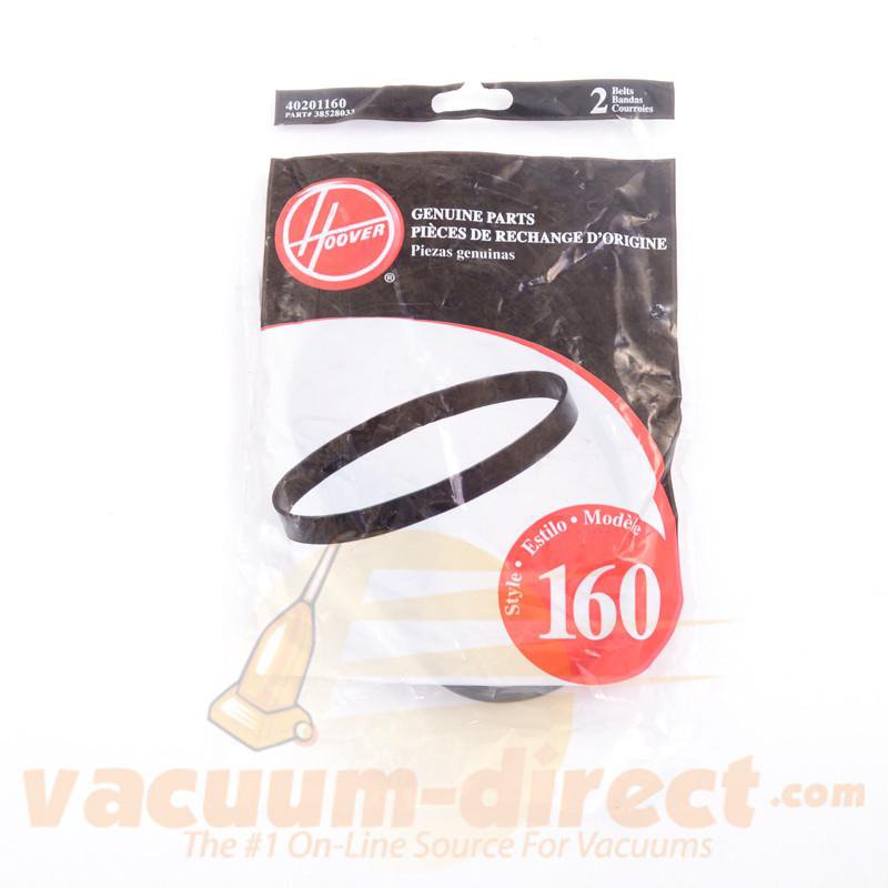 Hoover Style 160 Windtunnel Upright Vacuum Flat Belt 2 Pack 39-3129-05