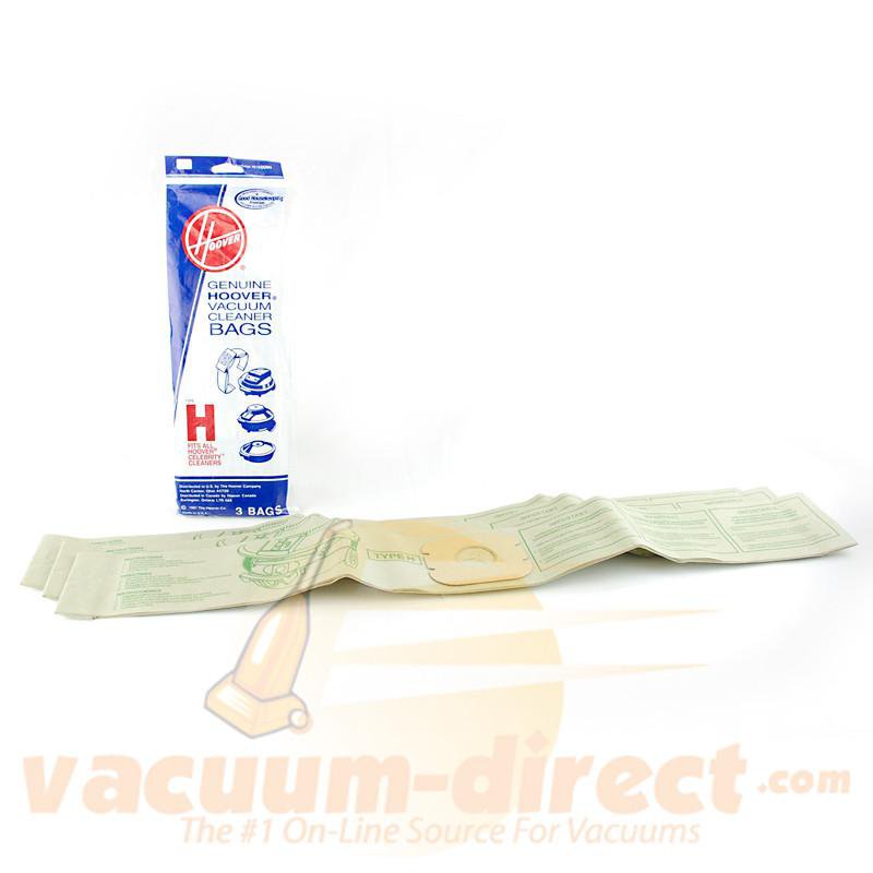 Hoover Type H Celebrity Canister Vacuum Bags 3 Pack Genuine Hoover Parts 41-2415-09