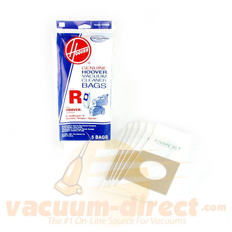 Hoover Type R Canister Vacuum Bags 5 Pack 41-2432-01