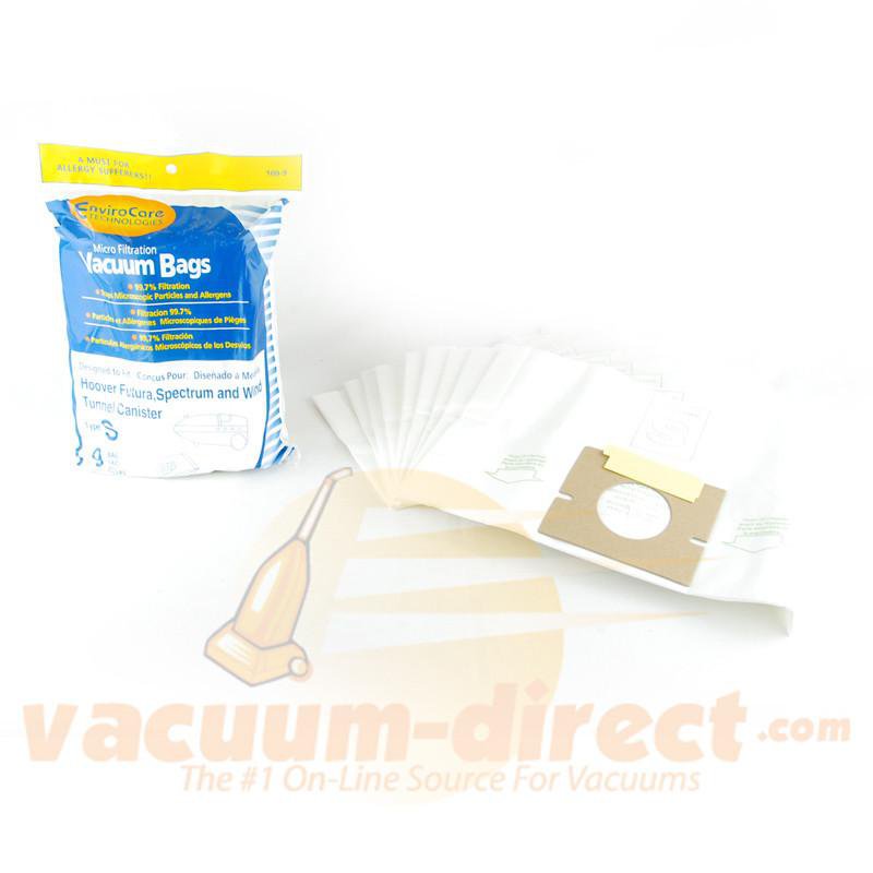 Hoover Type S Generic Canister Vacuum Bags by EnviroCare 9 Pack 109-9 40-2444-07
