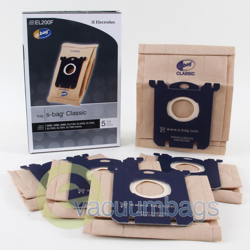 Electrolux Style S Classic Canister Paper Vacuum Bags 5 Pack EL200F 23-2470-02