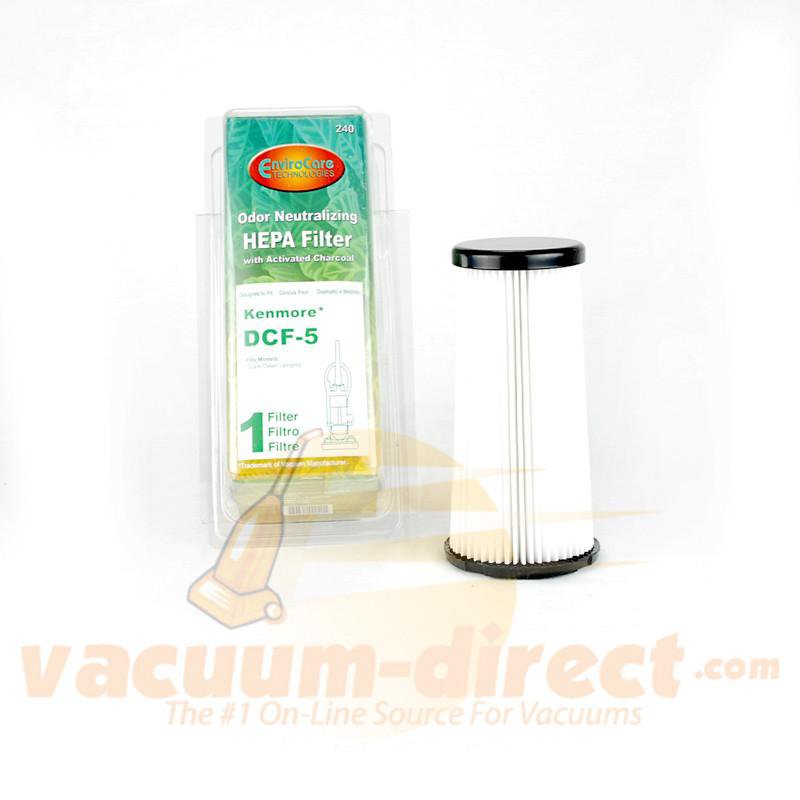 Kenmore DCF-5 Generic Odor-Neutralizing HEPA Filter by EnviroCare 240 46-2320-05