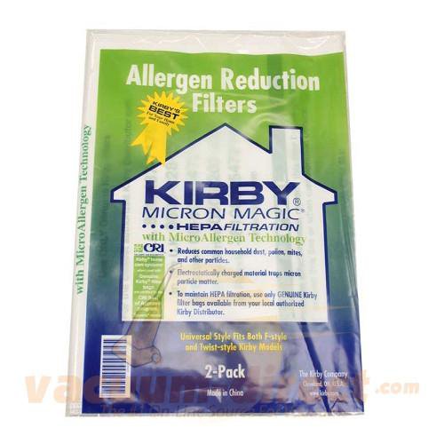 Kirby Generation & Sentria Style F Vacuum Bags 2 Pack 49-2454-06