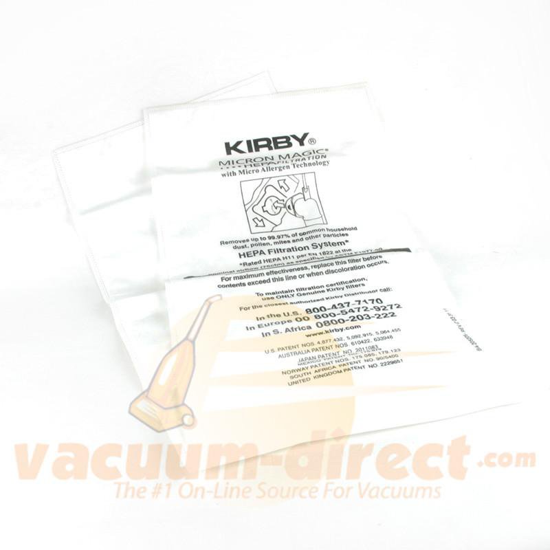 Kirby 3M Generation HEPA Filtration Allergen Control Vacuum Bags 2 Pack K-205803