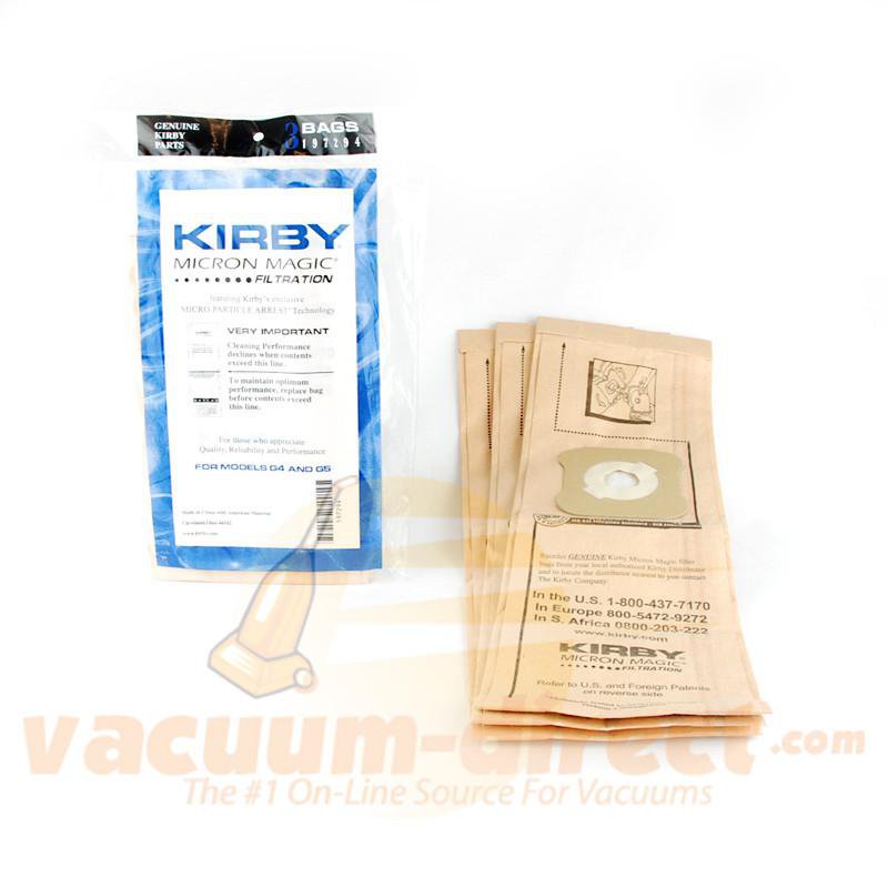 Kirby Generation Series Micron Magic Filtration Vacuum Bags 3 Pack 49-2430-04