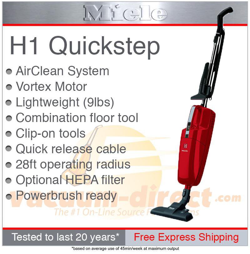 Miele Swing H1 Upright Stick Vacuum Cleaner S194 SBB300