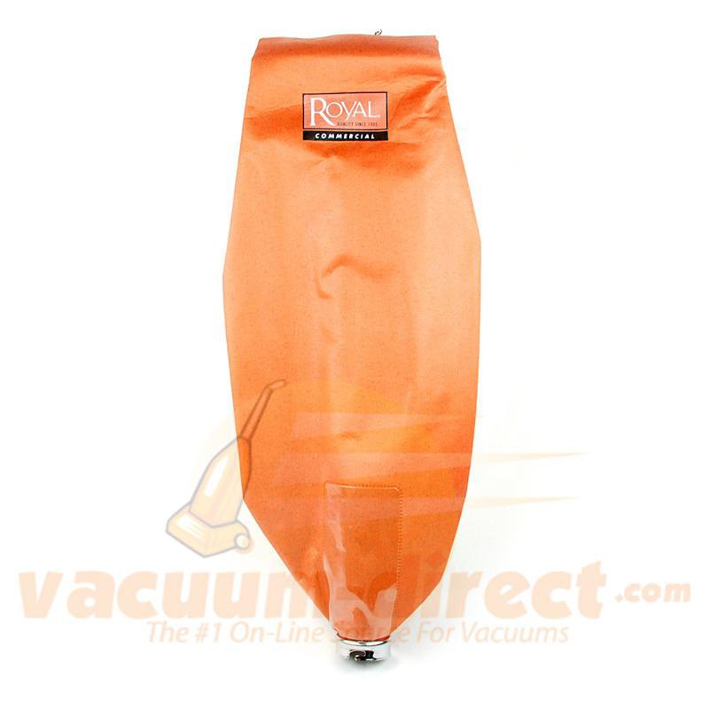 Royal Metal Upright Vacuum Orange Zippered Outer Cloth Bag Assembly 81-2732-23