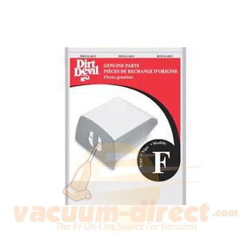 Royal Type F Canister Vacuum Filter Bag Single Bag Genuine Royal Dirt Devil RO-200103