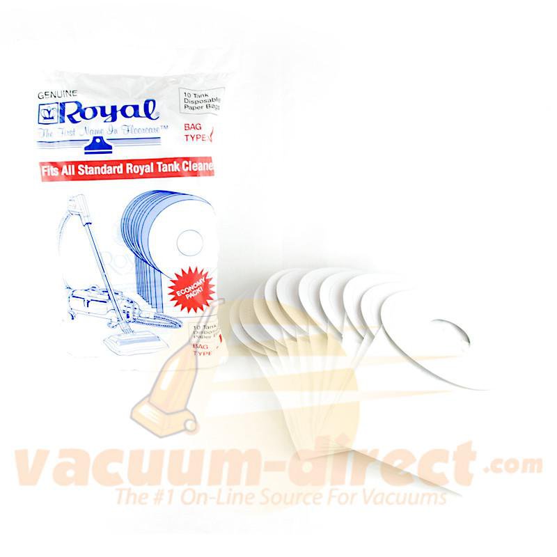 Royal Type J Canister Vacuum Bags 10 Pack 83-2422-01