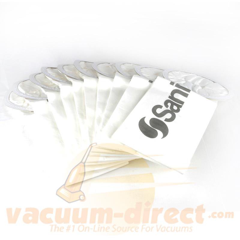 Sanitaire SC408 BackPack Style BV Vacuum Bags by Eureka 10 Pack Genuine Eureka Parts E-62112