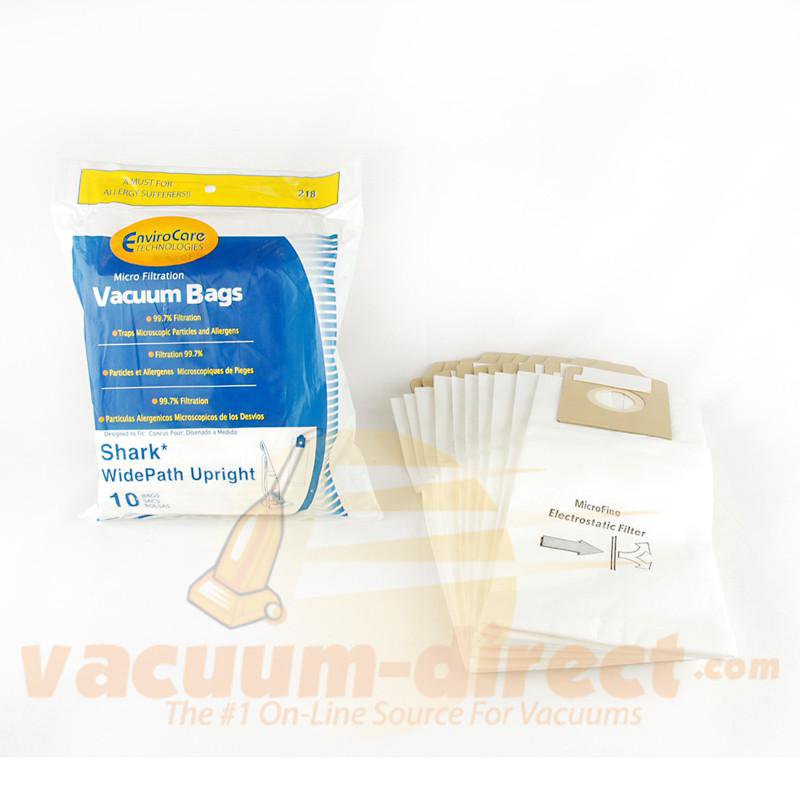 Shark WidePath Generic Vacuum Bags by EnviroCare 10 Pack 218 EUR-1430