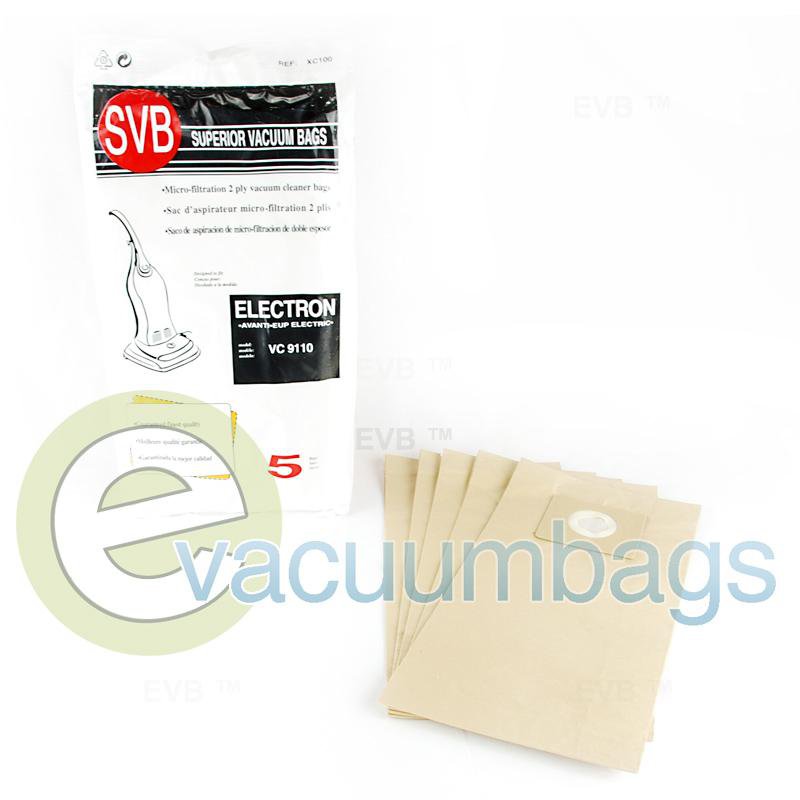 Avanti Homemaker Type BU26 Upright Paper Vacuum Bag 5 Pack XC100 HM-1401