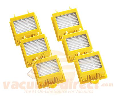 iRobot 3 Replacement Sets Of Dual HEPA Filters 21899