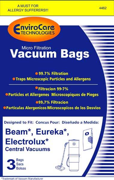 Central Vacuums Paper Vacuum Bag by Envirocare 06-2412-04