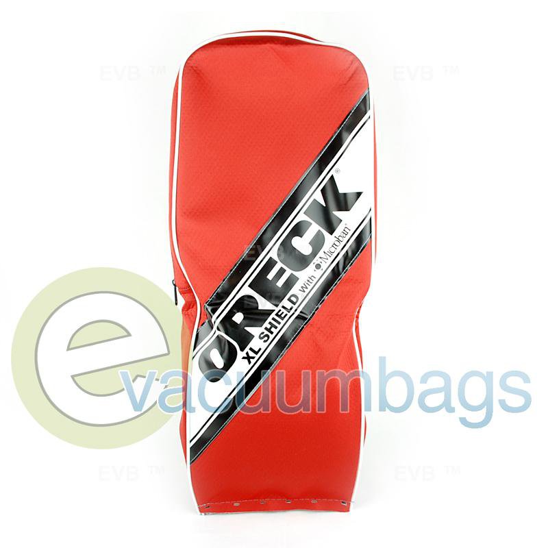 Oreck Light Gray Red Upright Outer Cloth Vacuum Bag 1 pc.  75645-08 O-7564508